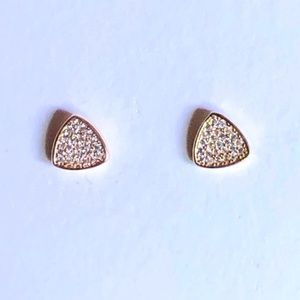 Trillion Stud Earrings